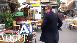 Shopping One of the Most Famous Flea Market in Paris  Vintage Bowles  Vogue [upl. by Colly]