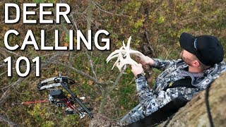 Deer Calling Tips  Rattling and Grunting To Bucks [upl. by Sherye170]