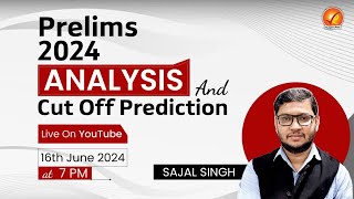 UPSC Prelims 2024 Analysis and Cutoff Prediction  Vajiram amp Ravi [upl. by Uda]