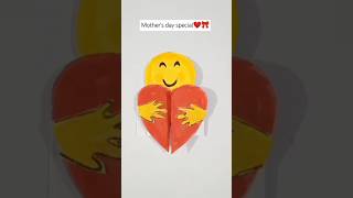 DIY mothers day special ❤️art diy diycrafts mother love yt shorts cute [upl. by Nirual186]