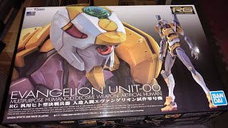 RG EVANGELION UNIT 00  UNBOXING [upl. by Wyne]