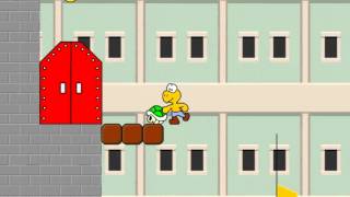 lets play a koopas revenge marios castle level 2 [upl. by Falkner]