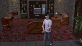 Sims 2 StrangeTown Monty 105 5 Abducted Simlish Machinima Series [upl. by Yks]