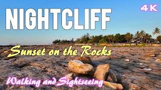 DARWIN NIGHTCLIFF FORESHORE Northern Territory Australia 🇦🇺  SUNSET WALK ON THE ROCKS  Must Visit [upl. by Anayi350]