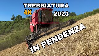 TREBBIATURA grano duro 2023  LAVERDA ALQUATTRO AUTOLIVELLANTE [upl. by Cecile]