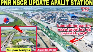 Wowtuloy tuloy ang progressPNR NSCR UPDATE APALIT STATION April 032023build3xbuild build build [upl. by Okihcim]