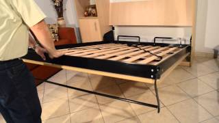 Video Cama Rebatible Plegable [upl. by Anekahs]