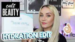 CULT BEAUTY THE HYDRATION EDIT UNBOXING ✨ WOW😱  MISS BOUX [upl. by Adela]