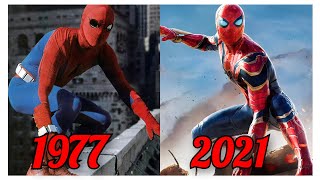 Spider man evolution from 1977 to 2021  Mr Evolution ❤️❤️ [upl. by Prince71]