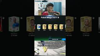 GACHA PAKET MEGA TOTY B DAPAT PEMAIN TOTY 24 INGGRIS⁉️ shorts [upl. by Templas695]