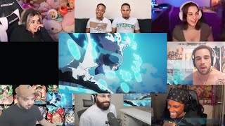 Garp vs Aokiji One Piece Episode 1115 Reaction Mashup [upl. by Annatnom]