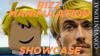 Using New Rizz Manipulation In Roblox UnConventional [upl. by Aihsi]