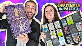 ON COMPLÈTE NOTRE COLLECTION POKÉMON DESTINÉES DE PALDEA [upl. by Sidell]