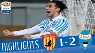 Benevento  Spal 12  Highlights  Giornata 17  Serie A TIM 201718 [upl. by Trofmoc]