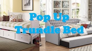 Best Pop Up Trundle Bed 2023  Top 10 Pop Up Trundle Bed Picks [upl. by Marge]