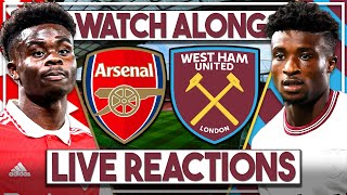 Arsenal v West Ham LIVE Watch Along  Premier League  ARSWHU [upl. by Aleksandr]