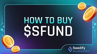 Seedify Academy How to Buy SFUND [upl. by Enneibaf]