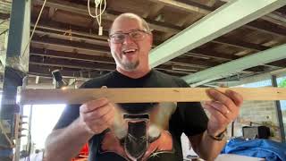 Using a cigar box guitar neck template to make life easier [upl. by Bannister]