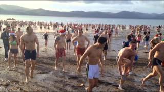 The Christmas Swim in Fenit 2014 [upl. by Sidonnie]