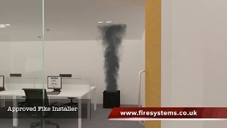 Fire Alarm Detection Systems  In Action [upl. by Yenitirb]