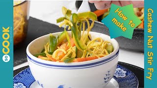 🥢 Quick amp Easy Vegetarian Cashew Nut Stir Fry 🥗  Perfect Dinner Idea 🌶🍜 [upl. by Haroldson]