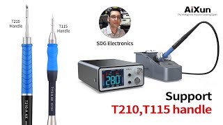 Great Soldering Station 2022  JBC Style Soldering Station AiXun T3B Reviewed by SDG Electronics [upl. by Eniortna72]