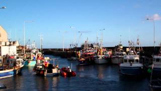 Anstruther Inshore Lifeboat Pittenweem Harbour East Neuk Of Fife Scotland January 7th [upl. by Norab]