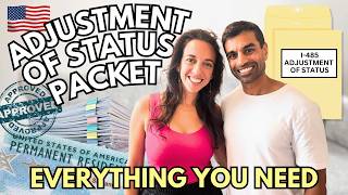 HOW TO ASSEMBLE THE ADJUSTMENT OF STATUS PACKET 2024  K1 VISA [upl. by Reniar]