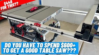 Is WormDrive A Good Table Saw Design  Skilsaw 85 Inch SPT99T01 Compact Table Saw [upl. by Lind]