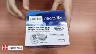 New Packaging Unboxing Original MICROLIFE BLOOD PRESSURE MONITOR BP A2 CLASSIC Malaysia Stock [upl. by Wolpert158]