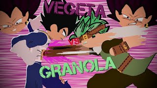 Vegeta Vs Granola  Short Fanimation  REPOST [upl. by Ardeahp653]