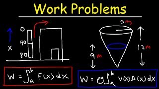 Work Problems  Calculus [upl. by Alisen]