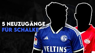 FC Schalke 04 5 Transfers für den großen Kaderumbau im Winter [upl. by Behn816]