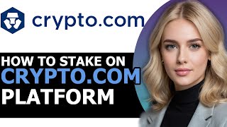 How to stake on crypto com platform [upl. by Atilem]