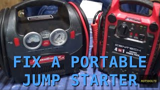 How to Fix a Portable Jump Starter [upl. by Nomyt156]