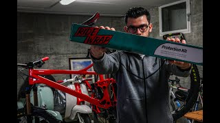 Proteggiamo la bici con RIDE WRAP  Tutorial applicazione MTB [upl. by Danette]