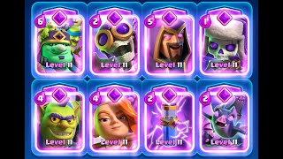 EVERY CARD IN MY DECK IS EVOLVED IN CLASH ROYALE [upl. by Eittol953]