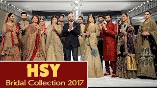 PFDC Sunsilk Fashion Week  HSY Collection  PSFW  2017 HD [upl. by Arracat652]