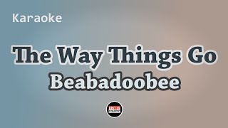 Beabadoobee  The Way Things Go Karaoke Lyrics [upl. by Lehsar]