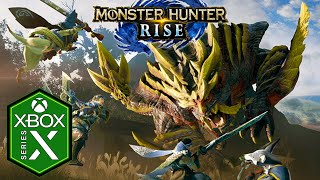 Monster Hunter Rise Xbox Series X Gameplay Review Optimized 120fps Xbox Game Pass [upl. by Trula]