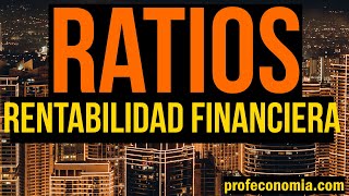 Ejercicio Ratios Rentabilidad Financiera [upl. by Etnoek]