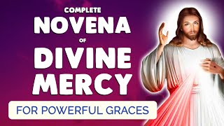 🙏 NOVENA of DIVINE MERCY 2024 🙏 Powerful Prayer with 9 Rosaries [upl. by Nepets]