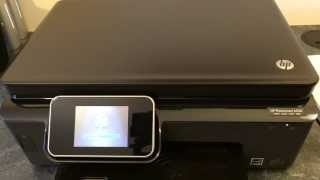 HP Photosmart 6520 Printer  Unboxing amp setup [upl. by Tedric832]