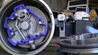 How does it work Rotary Vane Air Compressor Disassembly [upl. by Audrit]