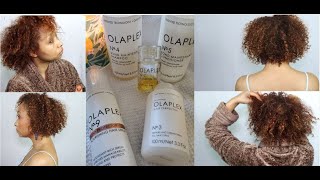 Olaplex3 4 5 9 amp 7  Wash Day Routine  Low Density Curls  MakeUPbyKiani [upl. by Atilek]