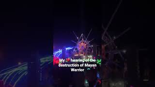 Mayan Warrior 🔥 Performing RIP one of the greatest parts of Burning Man 💔 mayanwarrior [upl. by Anitra]