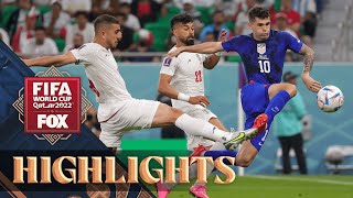 Iran vs United States Highlights  2022 FIFA World Cup [upl. by Anastatius302]