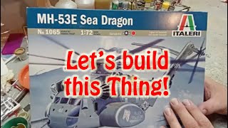 MH53E Sea Dragon build 172 Pt1 [upl. by Assirrem761]