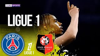 PSG vs Stade Rennes  LIGUE 1 HIGHLIGHTS  092724  beIN SPORTS USA [upl. by Krebs]