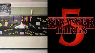 Stranger Things 5  Hawkins Middle School [upl. by Proudman]